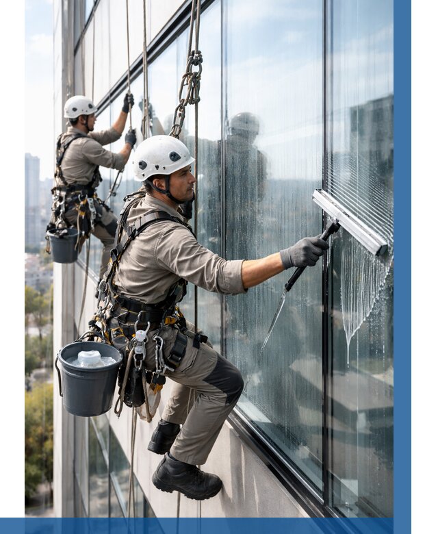Мойка окон альпинистами в Казани от 4778 р. | ВЫСОТНИК-Кзн