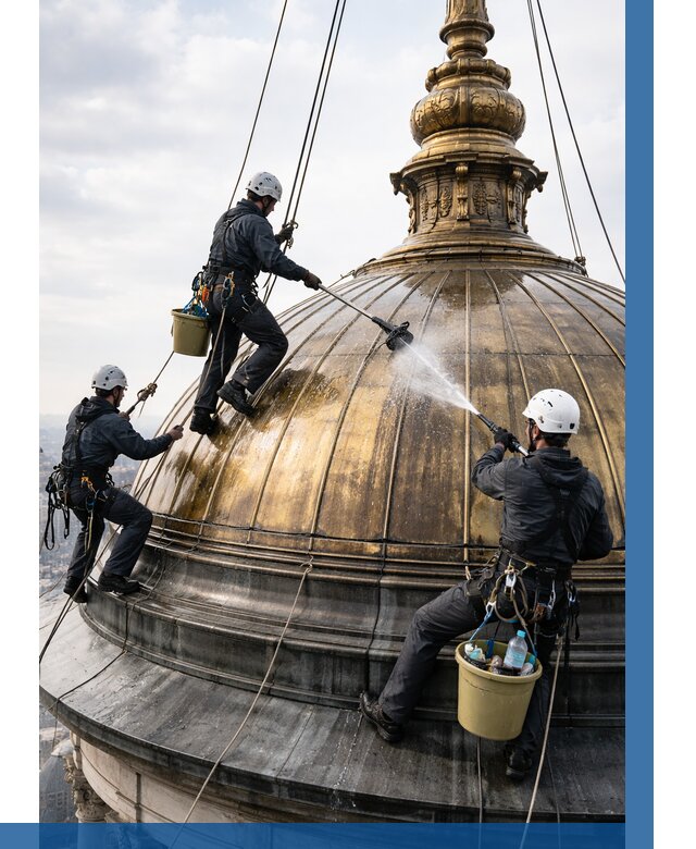 Мойка куполов и шпилей в Казани от 8494 р. - заказать | ВЫСОТНИК-Кзн