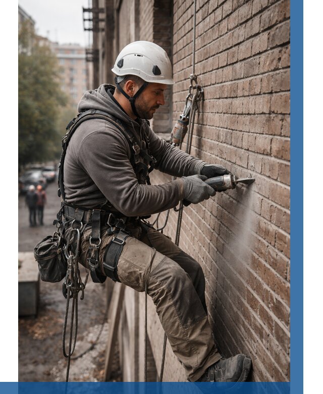 Расшивка кирпичных швов в Казани от 637 р. | ВЫСОТНИК-Кзн