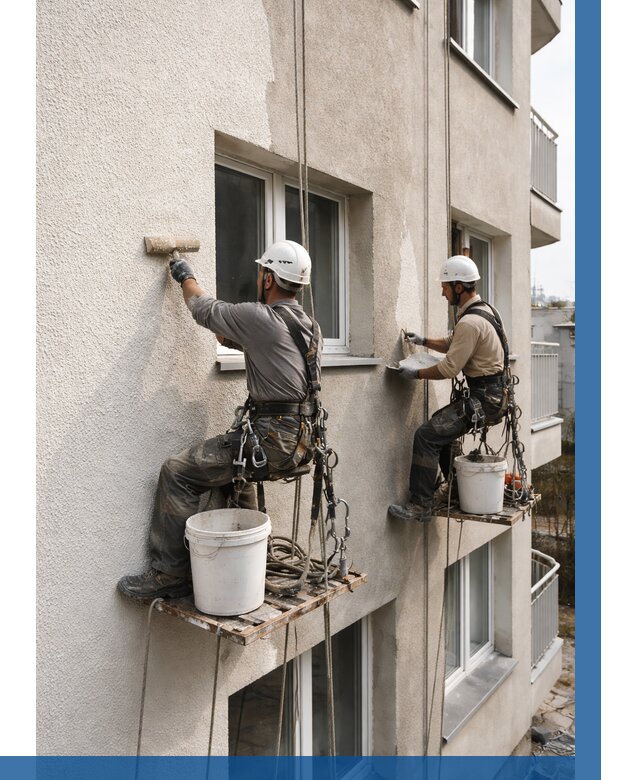 Нанесение короеда на фасад в Казани от 478 р. | ВЫСОТНИК-Кзн