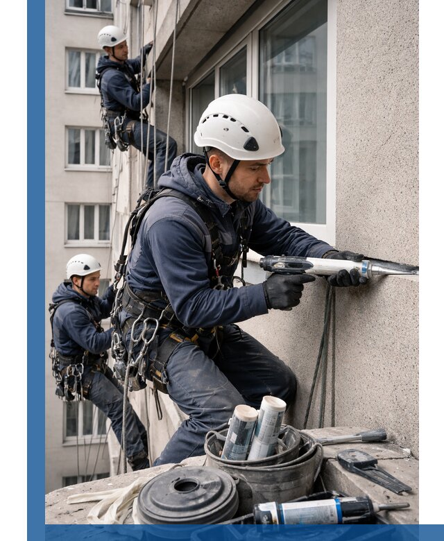 Герметизация швов лоджии в Казани профессионально и надежно