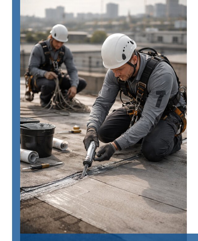 Аварийное и капитальное устранение протечек кровли в Казани