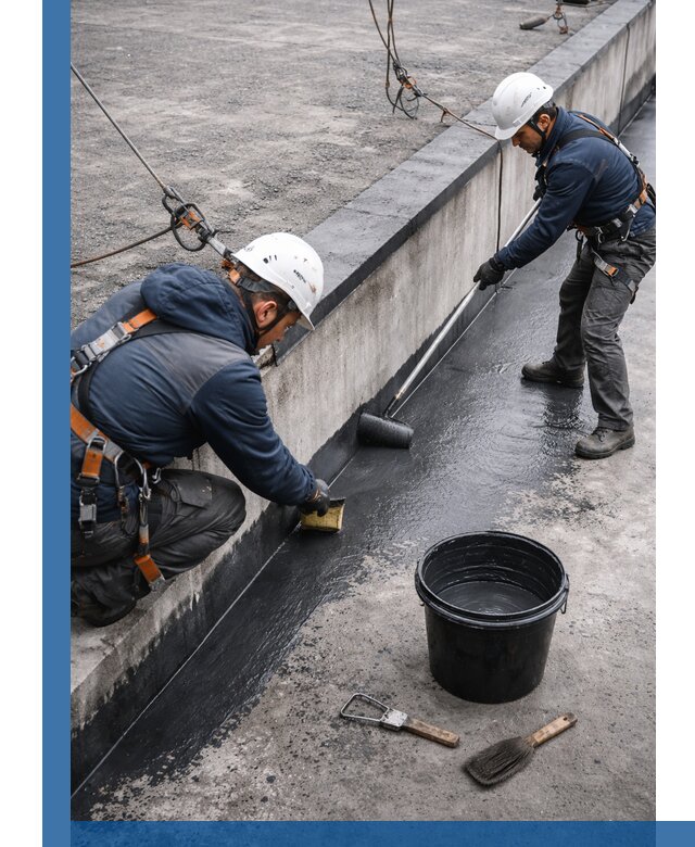 Гидроизоляция кровли жидкой резиной профессионально в Казани