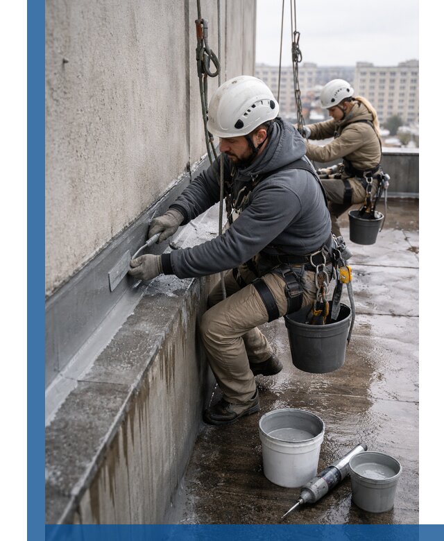 Гидроизоляция примыканий кровли в Казани, гарантия надежности