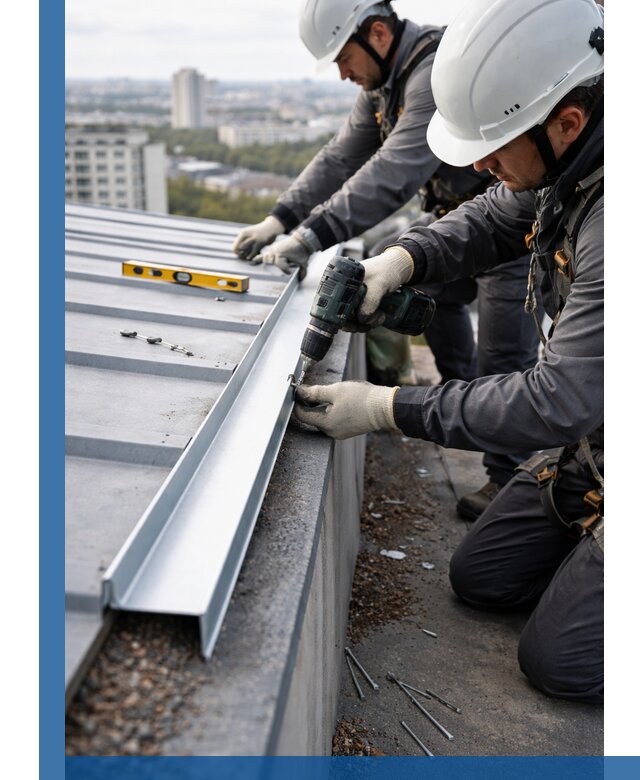 Монтаж капельника на кровле в Казани с гарантией качества