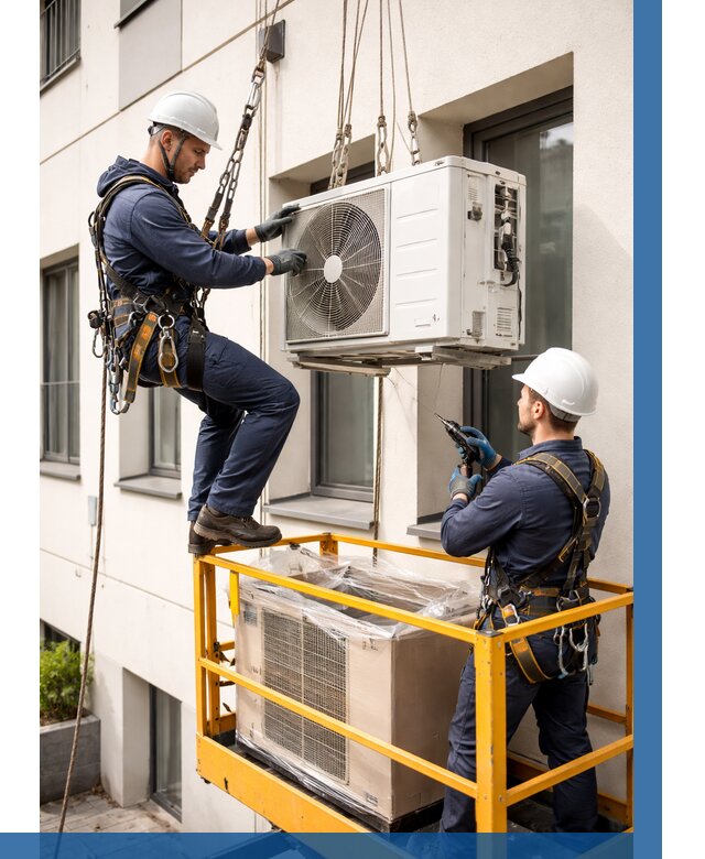 Демонтаж внешнего блока кондиционера в Казани от 3716 р. | ВЫСОТНИК-Кзн