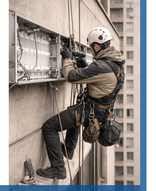 Ремонт вывески на высоте в Казани от 4778 р. | ВЫСОТНИК-Кзн