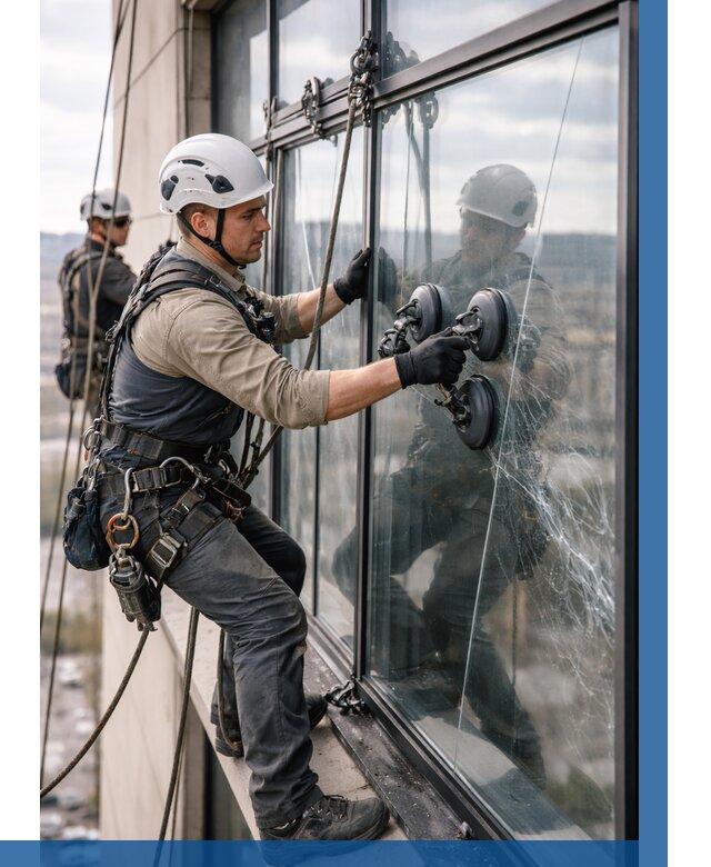 Замена стекла в витраже в Казани под ключ от 9024 р. | ВЫСОТНИК-Кзн