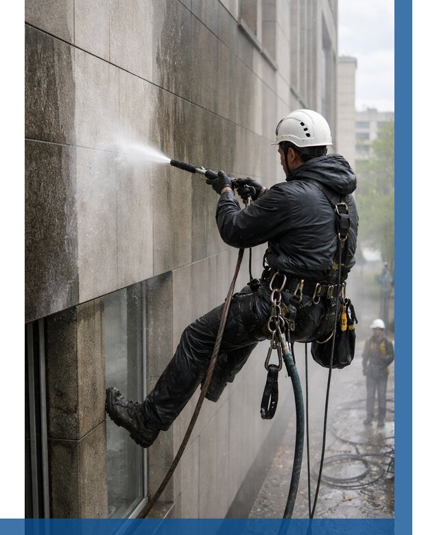 Гидроструйная очистка поверхностей в Казани от 902 р. | ВЫСОТНИК-Кзн