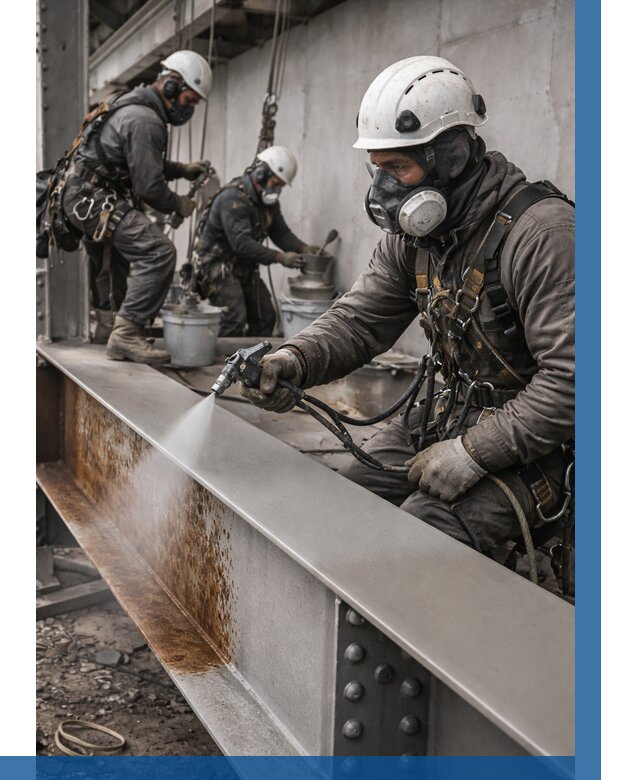 Антикоррозионная покраска металла в Казани от 743 р. | ВЫСОТНИК-Кзн