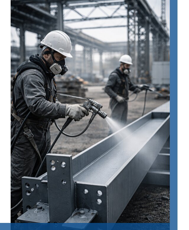 Антикорроз. обработка металлоконстр. в Казани от 478 р. | ВЫСОТНИК-Кзн