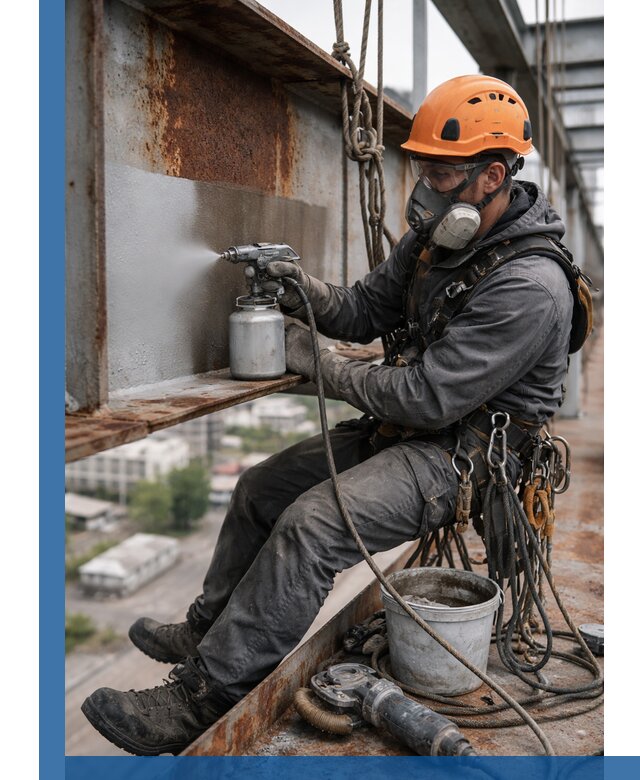 Антикоррозионная обработка металлоконструкций в Казани под ключ