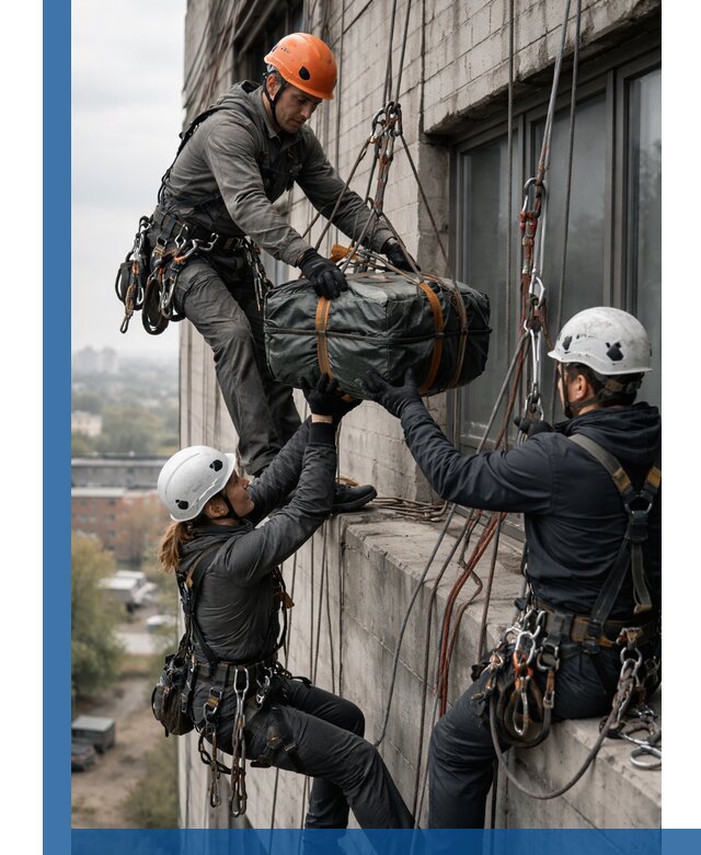Перемещение грузов вручную в Казани профессионально и безопасно