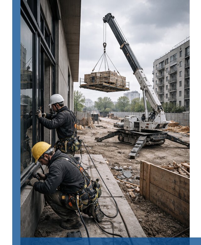 Аренда крана Пионер в Казани для строительных работ