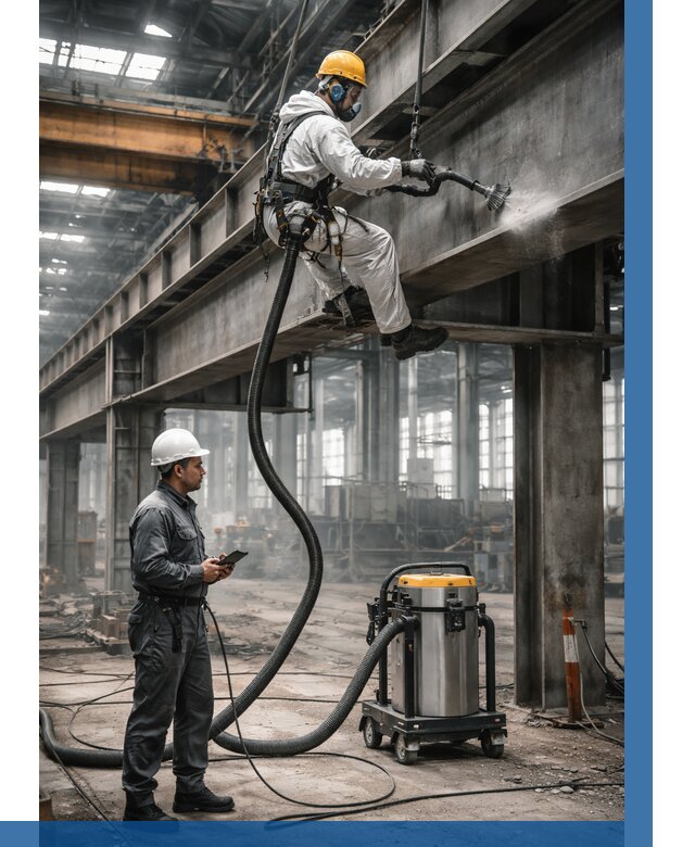 Обеспыливание конструкций в цехе в Казани от 4459 р. | ВЫСОТНИК-Кзн