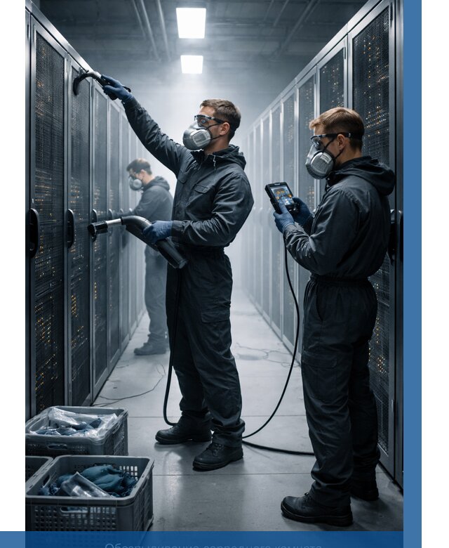 Обеспыливание серверной комнаты в Казани от 4778 р. | ВЫСОТНИК-Кзн