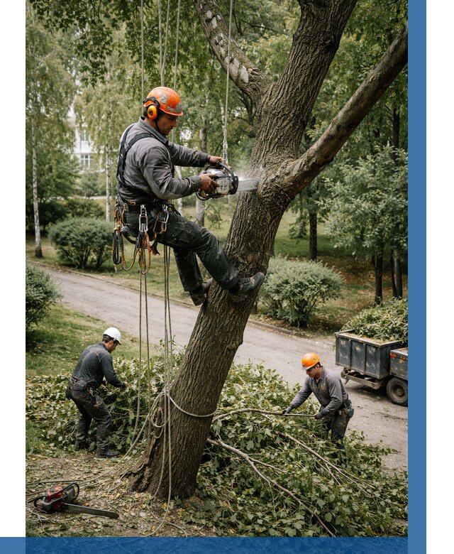 Кронирование деревьев в Казани от 6901 р. | ВЫСОТНИК-Кзн