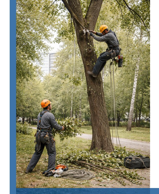 Санитарная обрезка деревьев в Казани, профессионально и безопасно