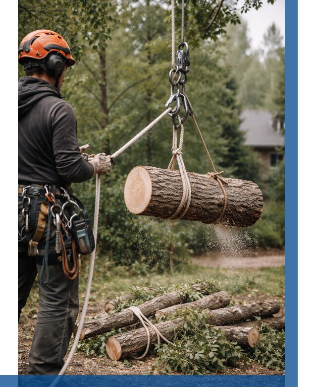 Валка деревьев частями в Казани от 7963 р. | ВЫСОТНИК-Кзн