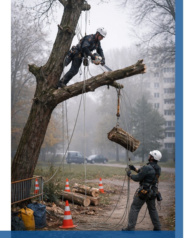 Удаление аварийных деревьев в Казани от 15926 р. | ВЫСОТНИК-Кзн